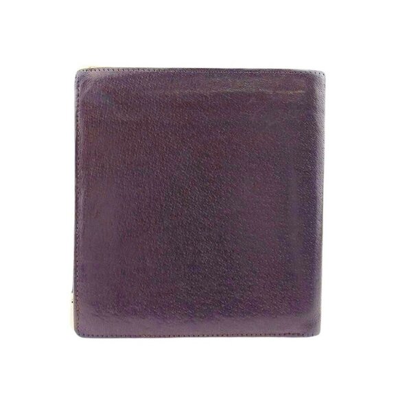 GUCCI Bi -fold Fudta Korn Plate Leather Authentic USED - Picture 3 of 10